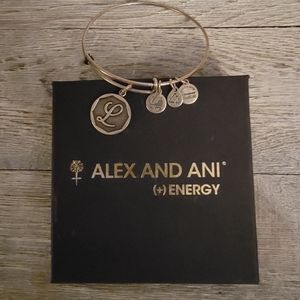 Alex and Ani Letter "L" Bracelet